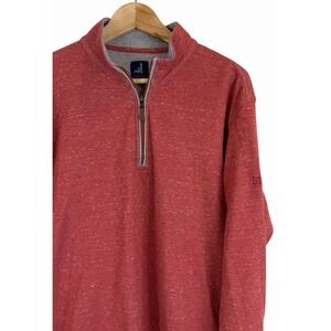 JOHNNIE-O Sully Style 1/4 Zip Pullover Potion Size Large L Amber Men's‎